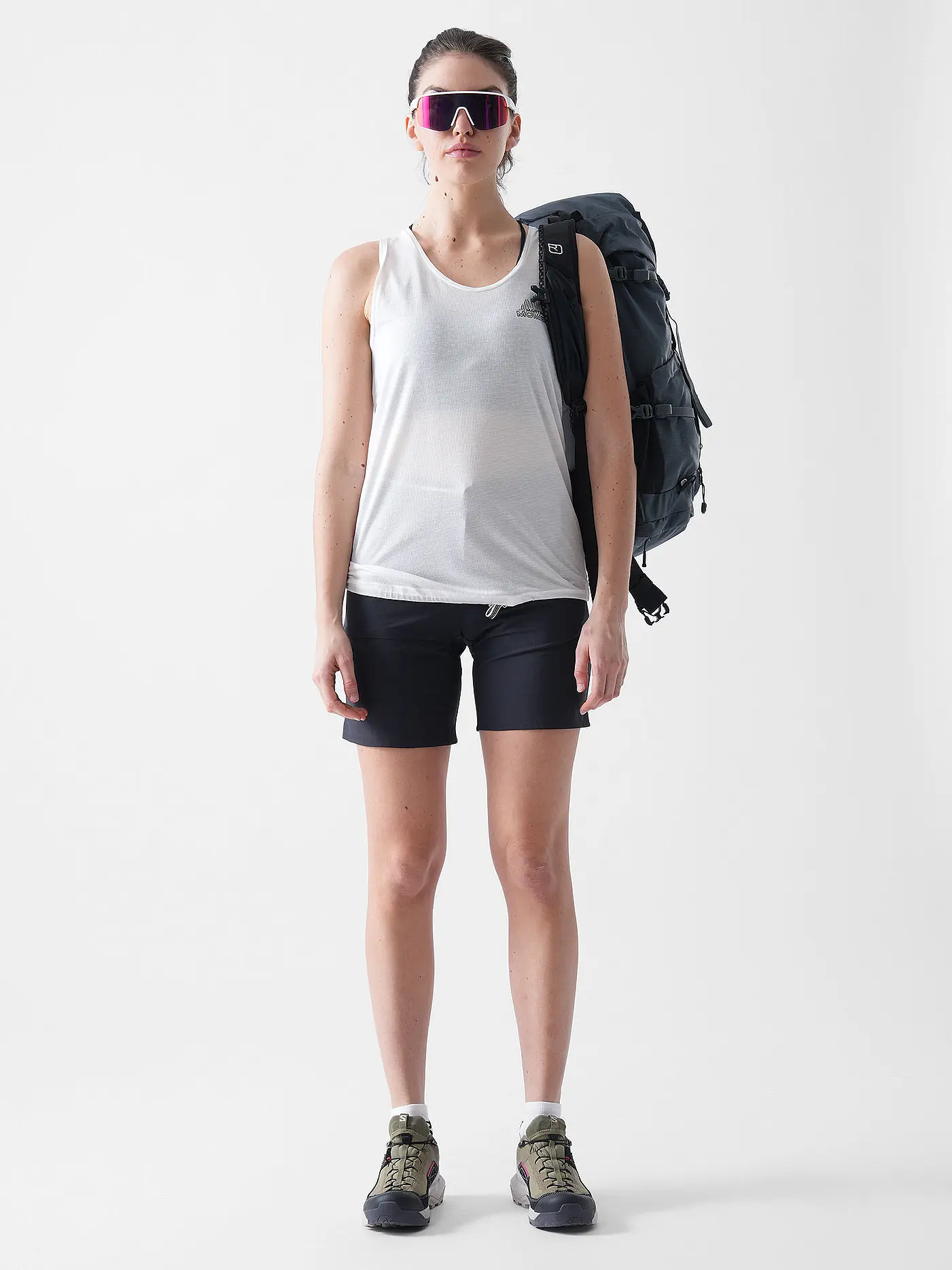 ORTOVOX | Damen Softshell Short Brenta | schwarz